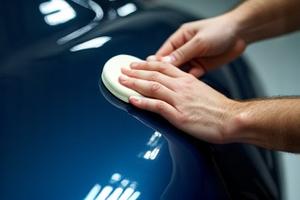 車の塗装補修と研磨